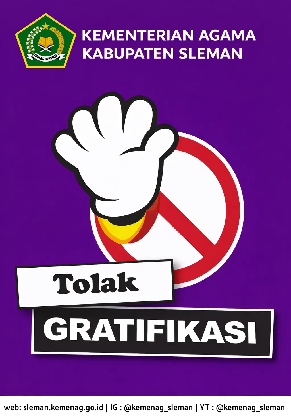 Poster Tolak Gratifikasi