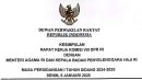Hasil Raker Komisi VIII DPRRI dengan Menag dan Kepala Badan Penyelenggara Haji RI tentang Pengesahan BPIH Tahun 1446 H/2025 M