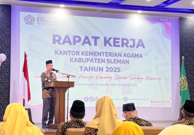 Gelar Rapat Kerja, Kakan Kemenag Sleman Tekankan Pentingnya Kesinambungan Program