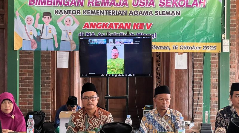 Kemenag Sleman Gelar BRUS Serentak di Empat Madrasah, Santri Siap Menyongsong Keluarga Sakinah