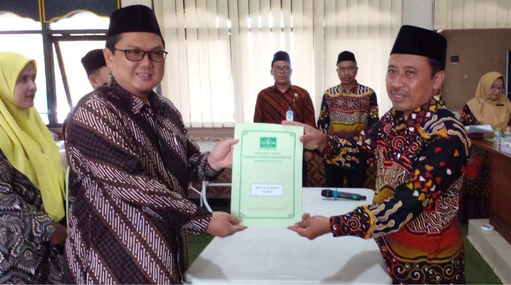 H. Nadhif Teguhkan Kepemimpinan Ma’arif: Hadiri Pelantikan Kepala MI–MTs NU Bantul