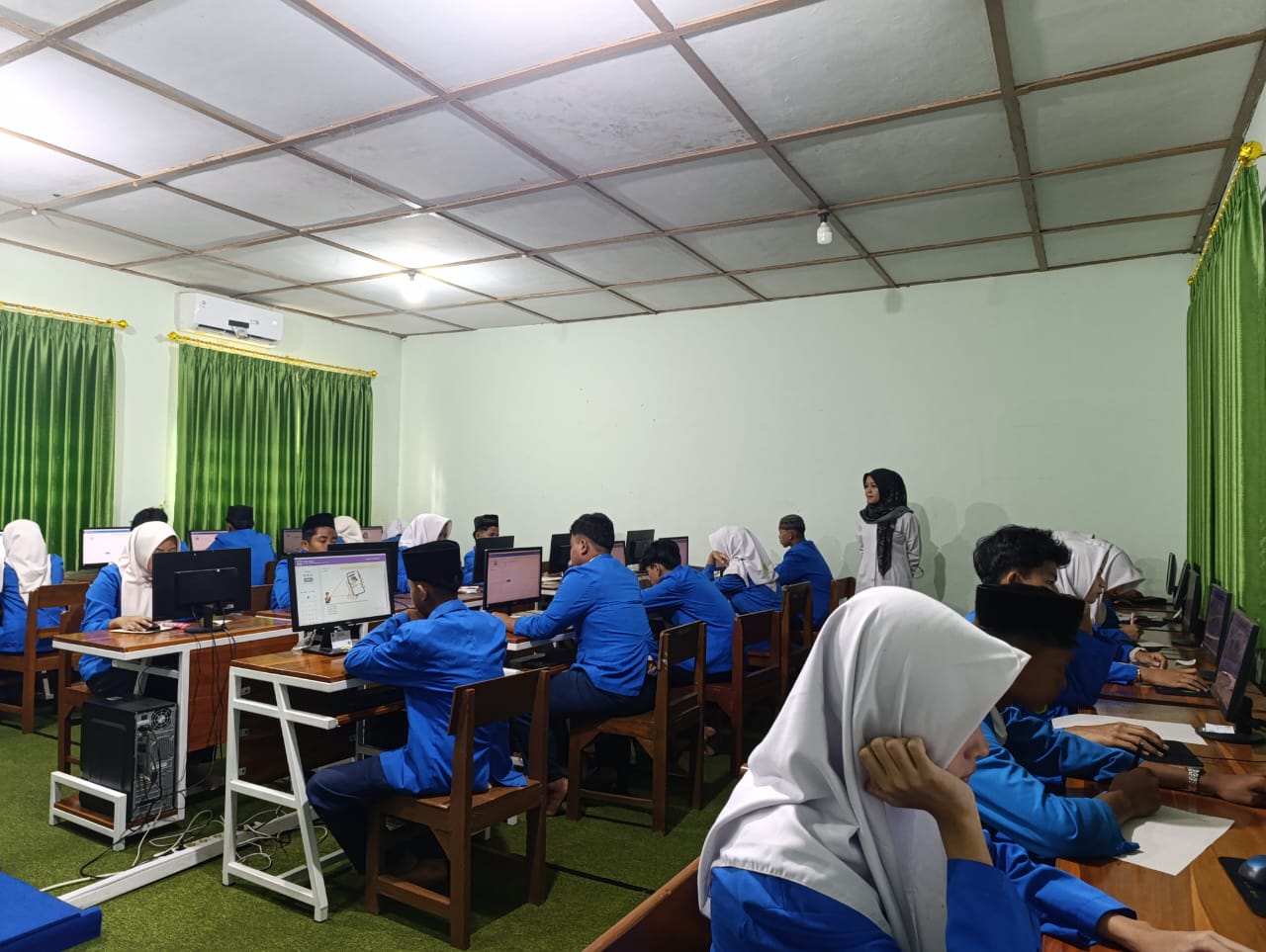 Latih Mental dan Akademik, MTsN 2 Sleman Gelar Uji Coba PPTKA–TKAD