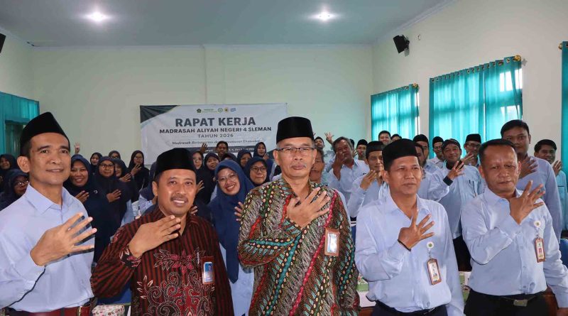Raker MAN 4 Sleman, Kakankemenag Teguhkan Integritas untuk Sleman Religi